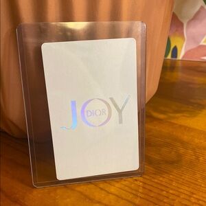 Dior Joy Six of Clubs Collectable Playing Card